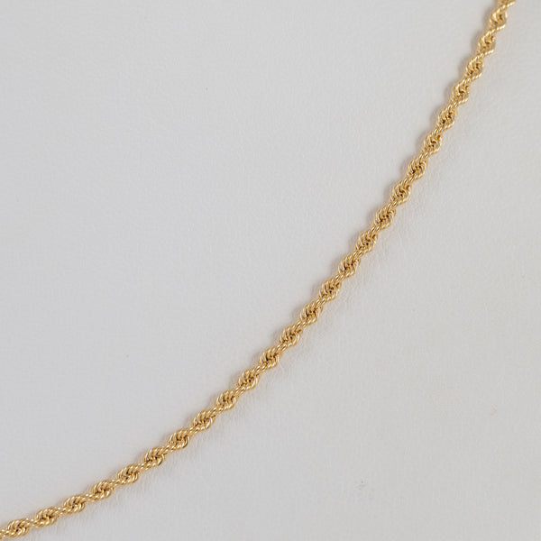 Cadena cordón oro 18k 750 40cm