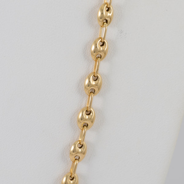Cadena calabrote oro 18k 750 60cm