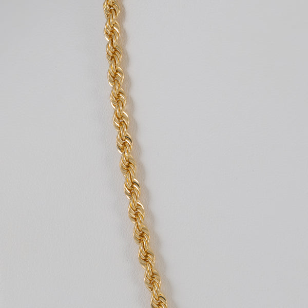 Cadena cordón oro 18k 750 50cm