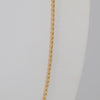 Cadena cordón oro 18k 750 60cm