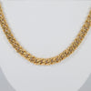 Cadena barbada de oro 18k 750 60cm