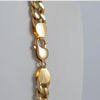Cadena barbada de oro 18k 750 60cm