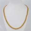 Cadena barbada de oro 18k 750 60cm