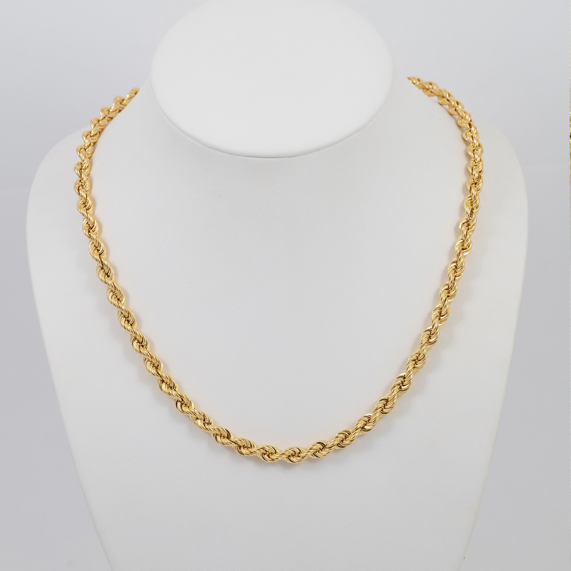 Cadena cordón oro 18k 750 50cm