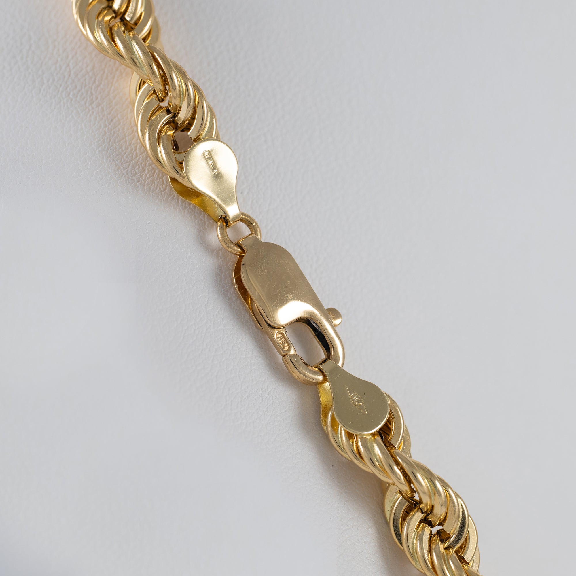Cadena cordón oro 18k 750 60cm