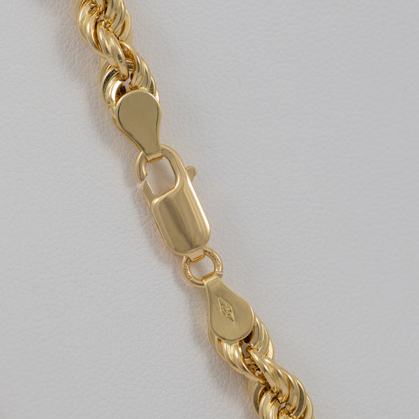 Cadena cordón oro 18k 750 50cm