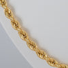 Cadena cordón oro 18k 750 60cm