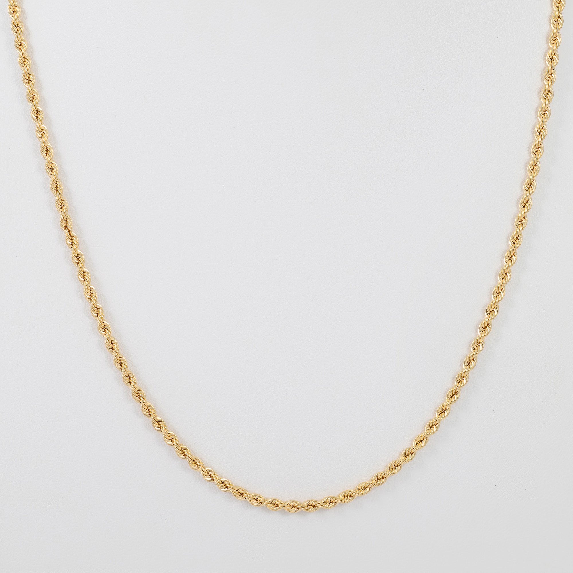 Cadena cordón oro 18k 750 50cm