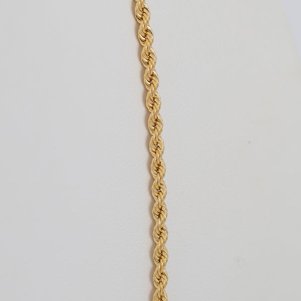 Cadena cordón oro 18k 750 50cm