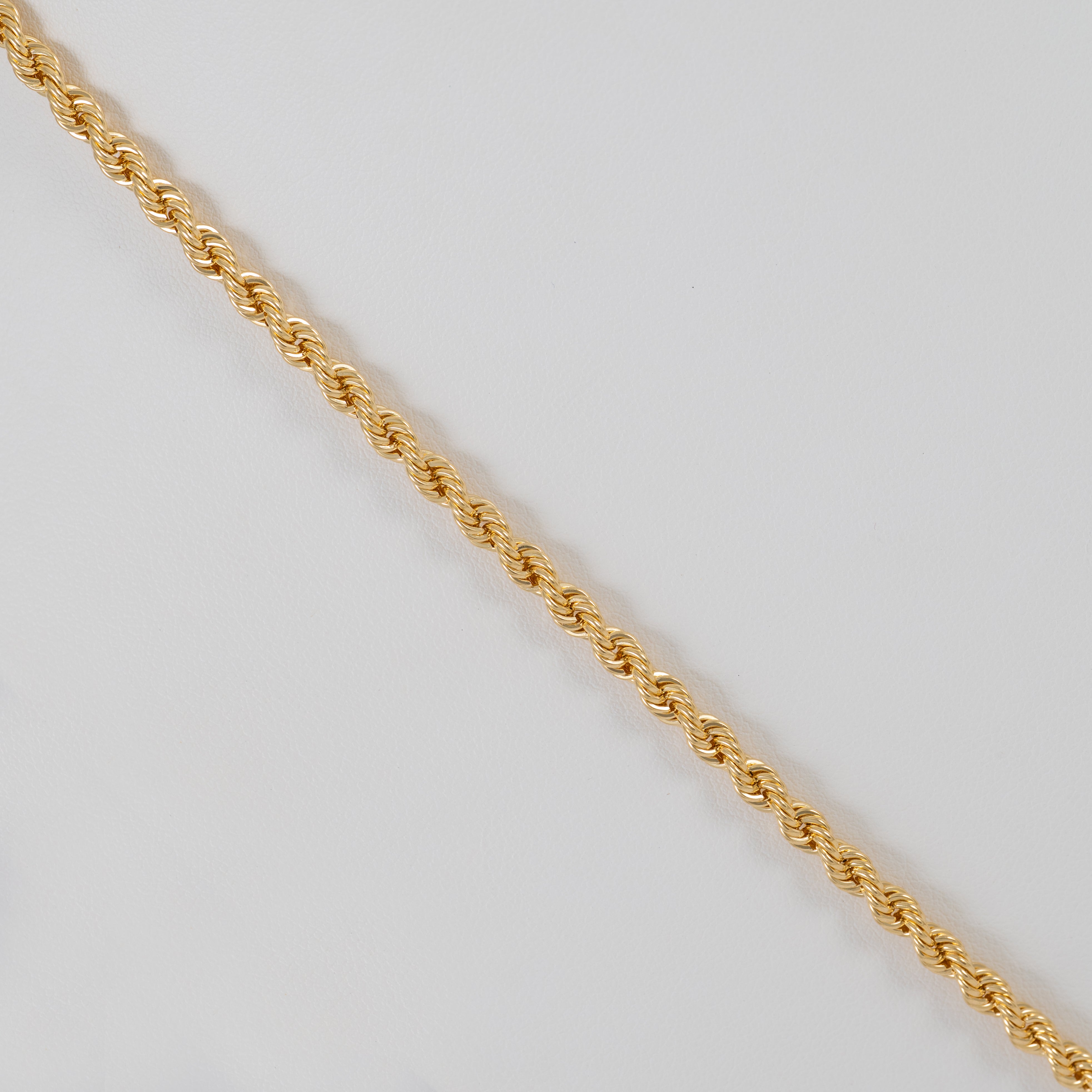 Cadena cordón oro amarillo 18k 60cm