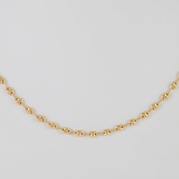 Cadena calabrote de oro 18k 750 50cm