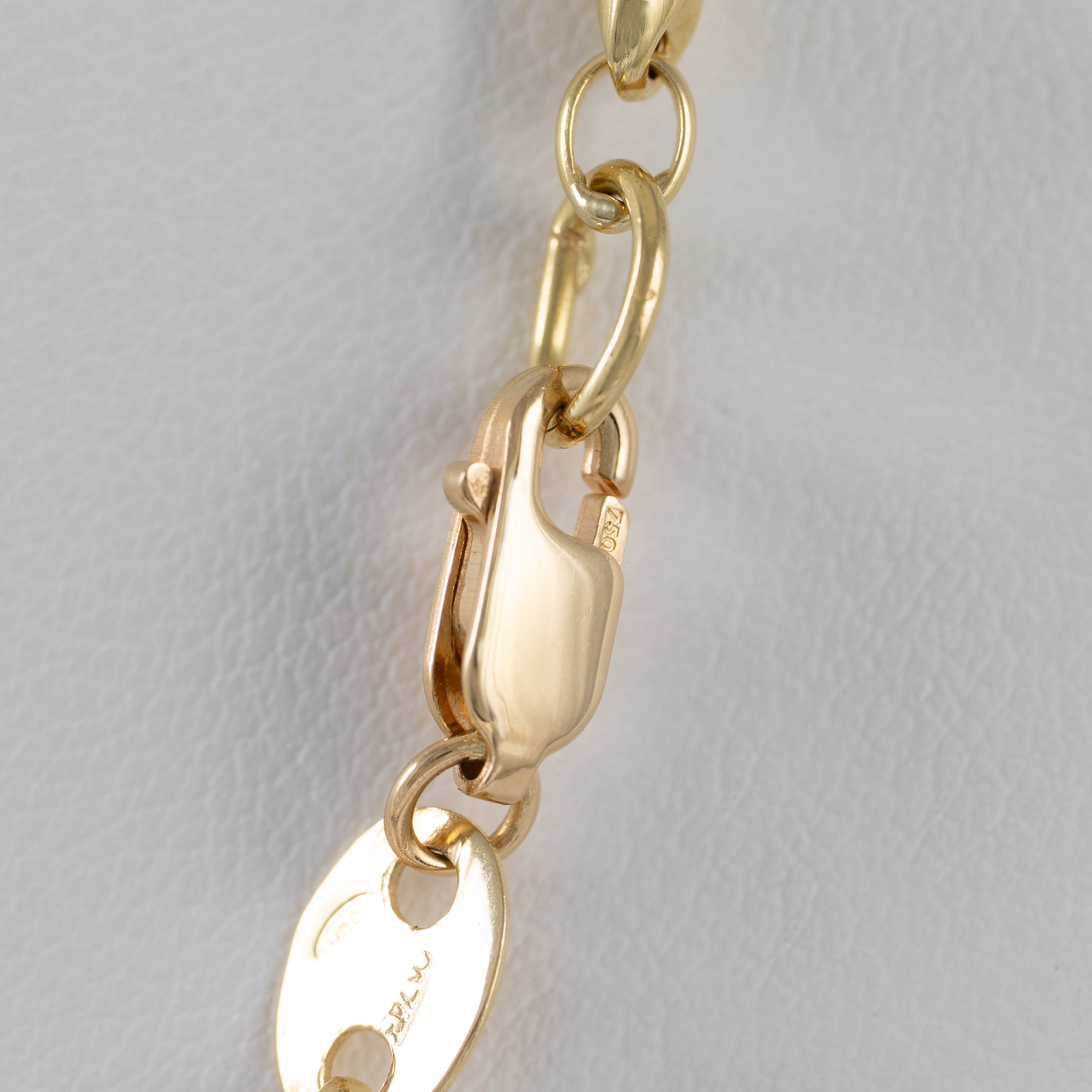 Cadena calabrote de oro 18k 750 50cm