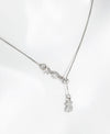 Cadena Tous ajustable en oro blanco 18k con colgante oso