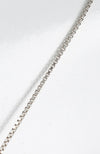 Cadena Tous ajustable en oro blanco 18k con colgante oso