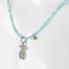 Colgante Tous Grace de Plata 925 y Collar con amazonita Camille