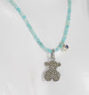 Colgante Tous Grace de Plata 925 y Collar con amazonita Camille