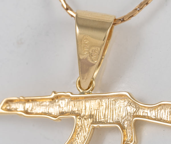 Colgante de oro 18k 750