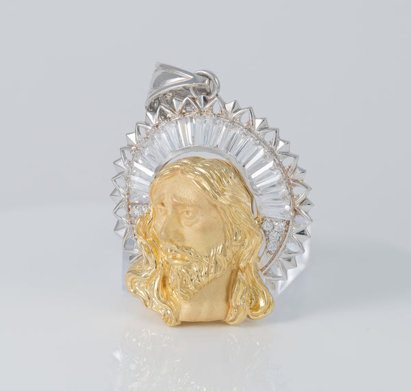 Colgante Cristo de oro 18k 750