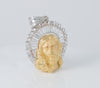 Colgante Cristo de oro 18k 750