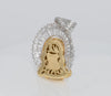 Colgante Cristo de oro 18k 750