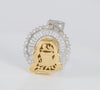 Colgante Cristo de oro 18k 750