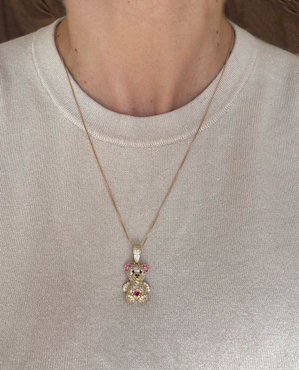 Colgante Oso en oro 18k 750