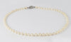 Collar de perlas con cierre en oro blanco 18k y diamantes