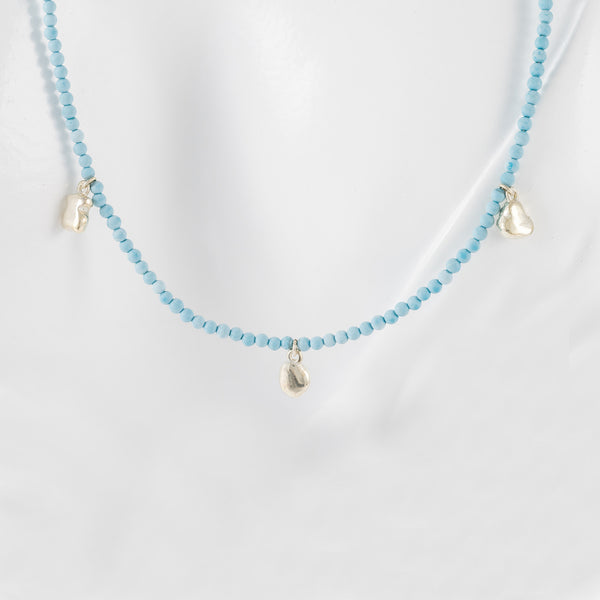 Collar Tous de plata 925 y calcita teñida Joy Bits