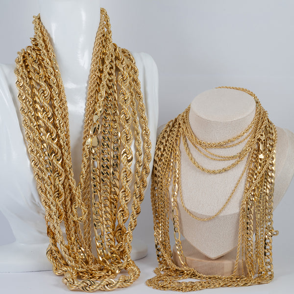 Cadena cordón oro 18k 750 50cm