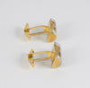 Gemelos en oro amarillo y blanco 18k con brillantes