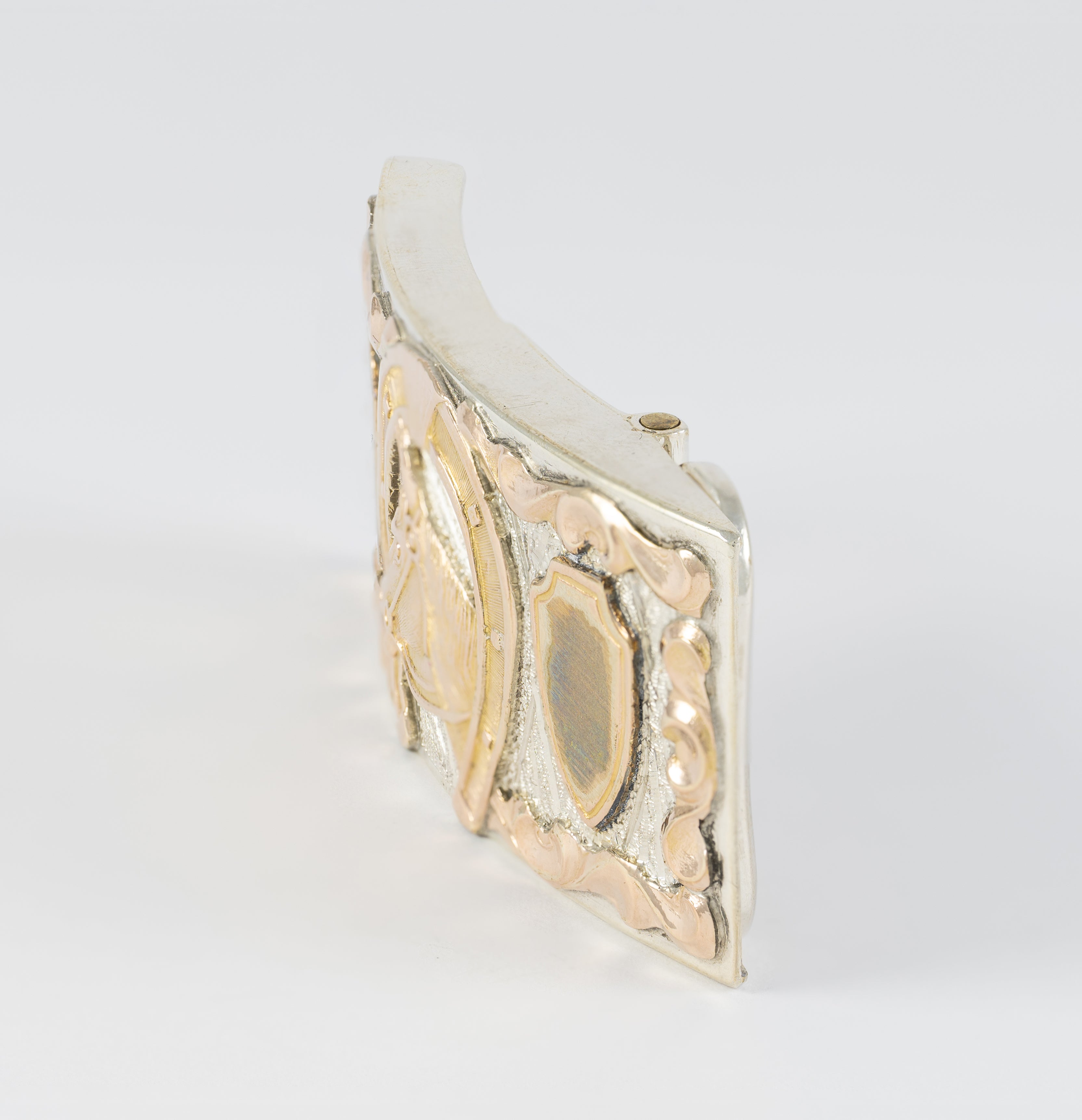 Hebilla de cinturón en plata 925 Caballo