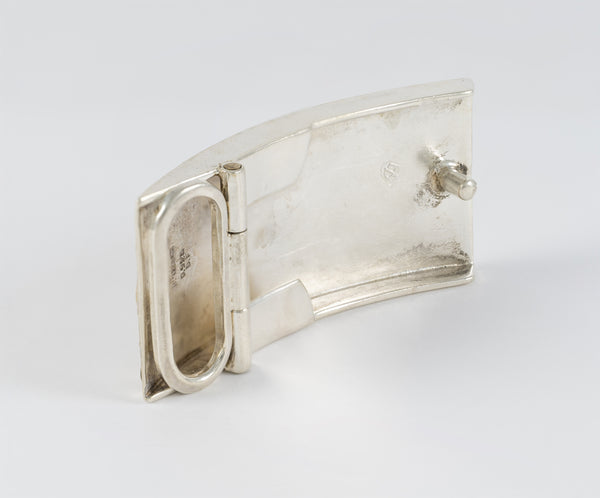 Hebilla de cinturón en plata 925 Caballo