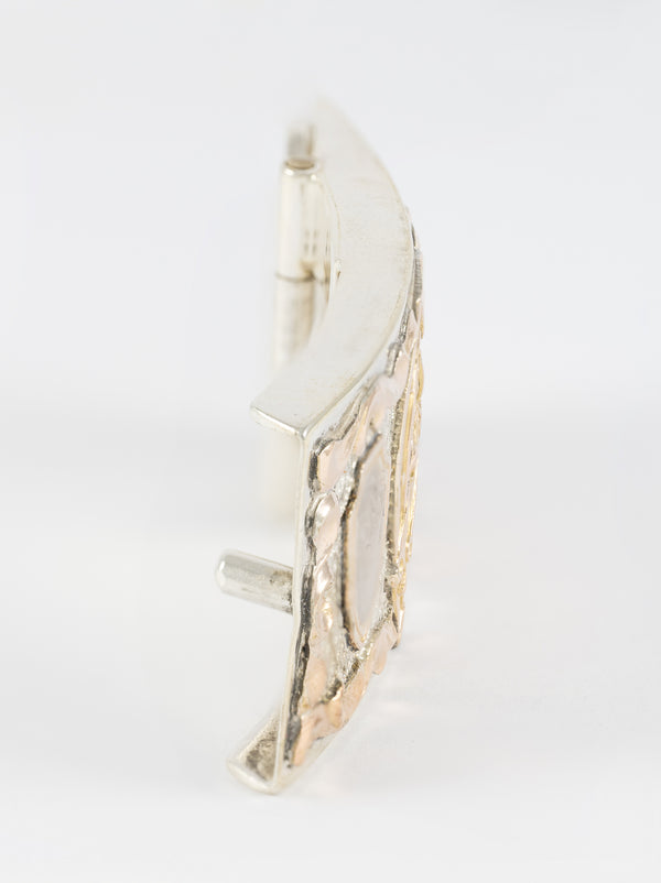 Hebilla de cinturón en plata 925 Caballo