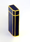 Cartier Lighter Blue Lacquer Plaque or G