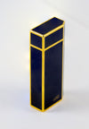 Cartier Lighter Blue Lacquer Plaque or G
