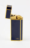 Cartier Lighter Blue Lacquer Plaque or G