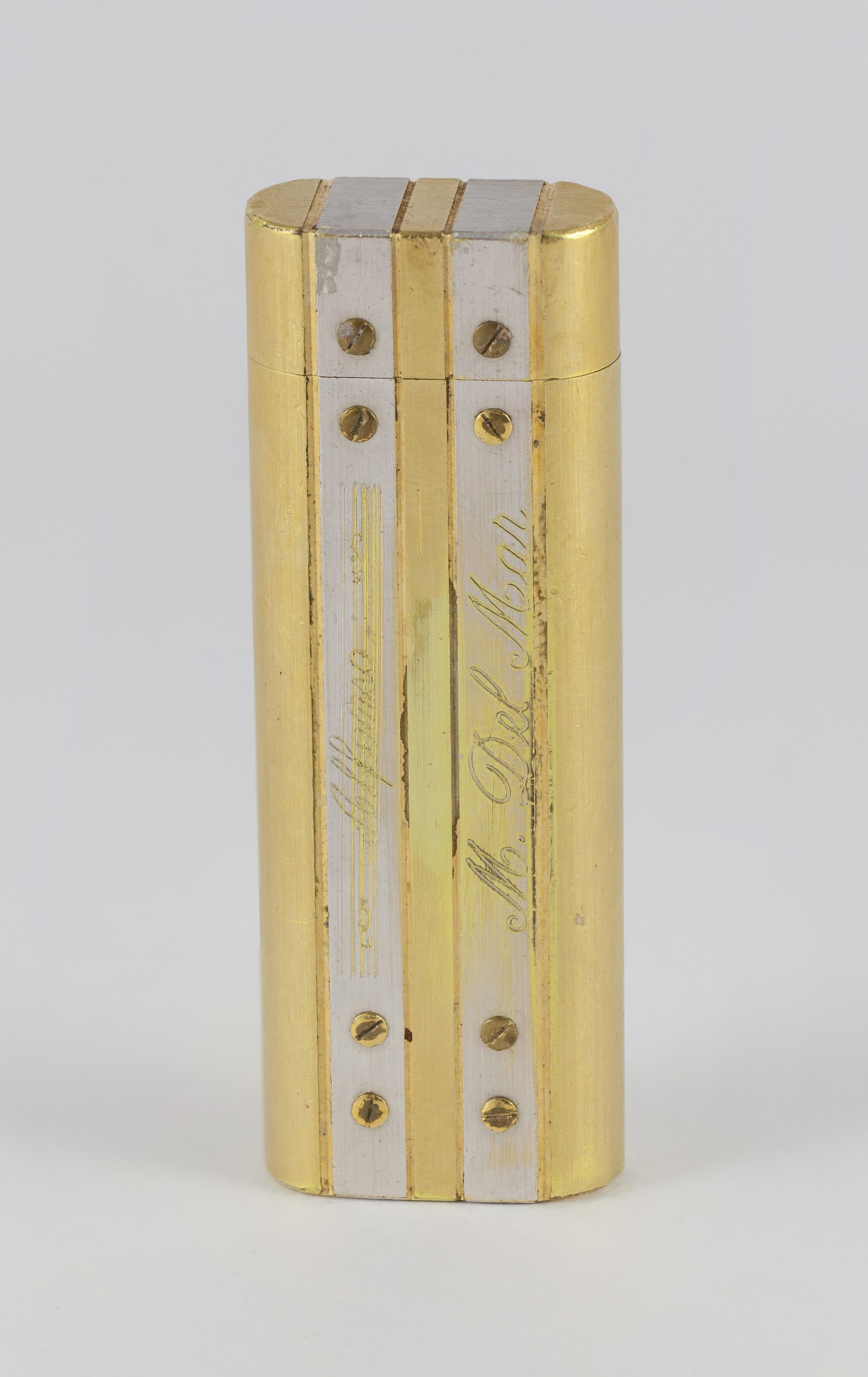 Cartier Santos Lighter Plaque or G