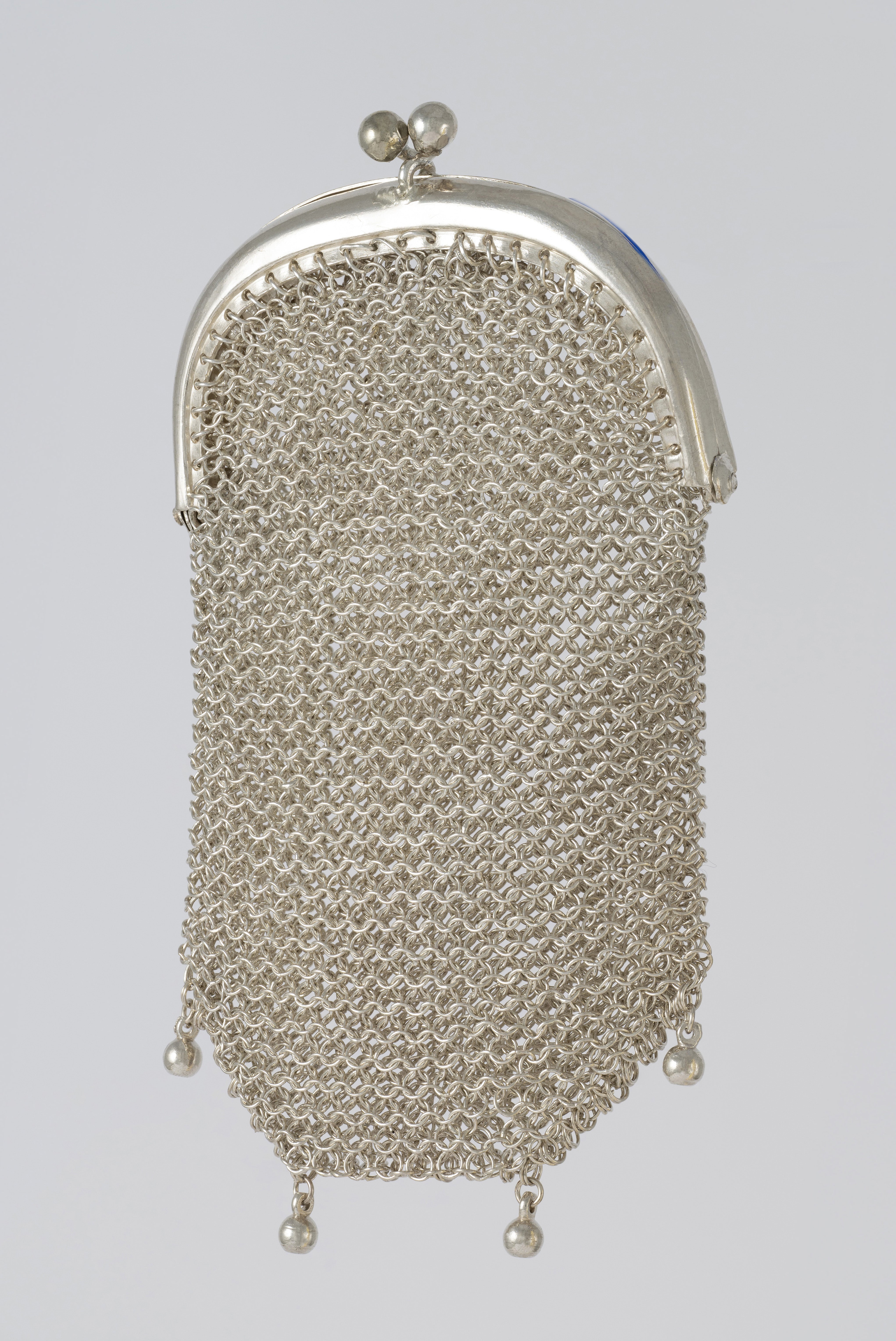 Monedero antiguo de plata