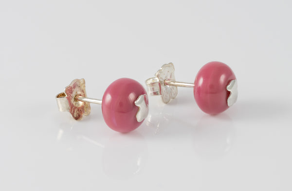 Pendientes Tous de cristal de Murano rosa Icon Glass