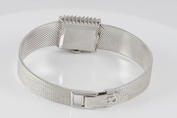 Omega Deville White Gold 18k and Diamonds Ref: 8244