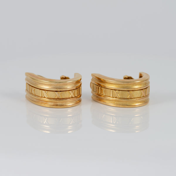 Pendientes Tiffany Atlas oro 18k