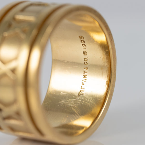 Anillo Tiffany Atlas oro 18k