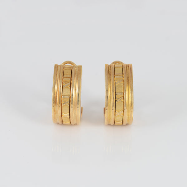 Pendientes Tiffany Atlas oro 18k