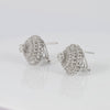 Pendientes en oro blanco 18k con diamantes 2.74 ct