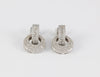 Pendientes en oro blanco 18k con diamantes 1.55 ct