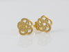 Pendientes Tous Flor en oro amarillo 18k