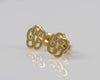 Pendientes Tous Flor en oro amarillo 18k