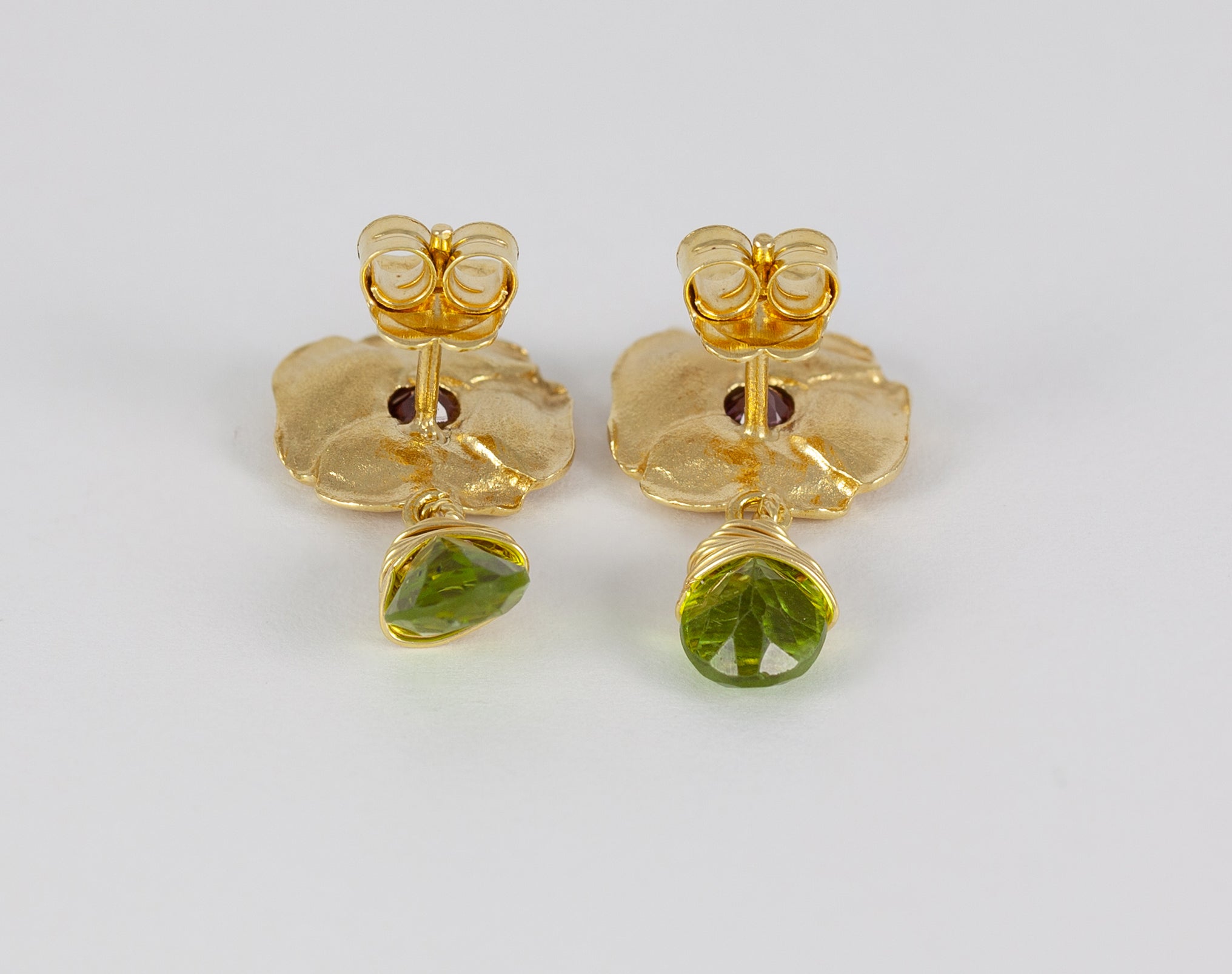 Pendientes Tous en oro amarillo 18k con piedras naturales