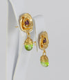 Pendientes Tous en oro amarillo 18k con piedras naturales