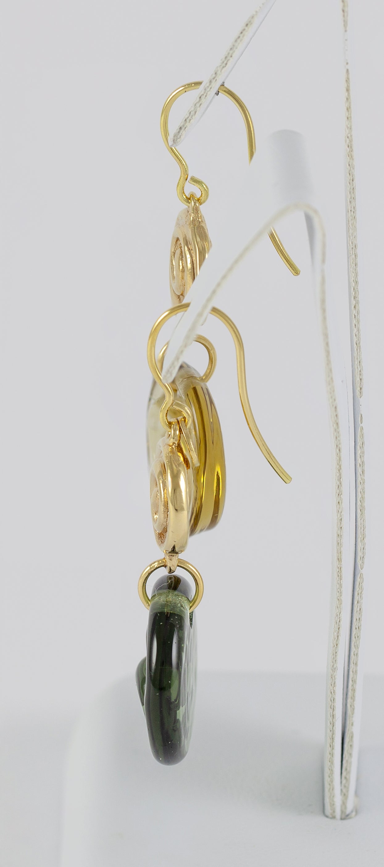 Pendientes Tous en oro amarillo 18k con cristal Eugenia by Tous Iluminada